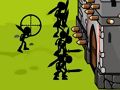 Гульня Стикмен абаронца  онлайн