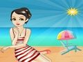 Гульня Пляжная дзяўчына Dressup  онлайн