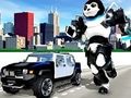 Гульня Паліцэйскі робат Panda  онлайн