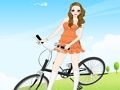 Гульня Веласіпедная дзяўчына Dressup  онлайн