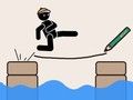 Гульня Draw Two Save: выратаваць чалавека  онлайн