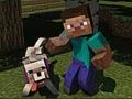 Гульня Minicraft: Прыгоды Стыва і Ваўка  онлайн