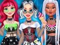 Гульня Прынцэсы Rave Fashion Style Dress Up  онлайн