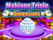 Гульня Маджонг Triple Dimensions  онлайн