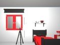 Гульня Белы пакой 3d  онлайн