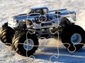 Гульня Пазлы Winter Monster Truck  онлайн