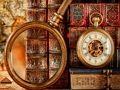 Гульня Насценны гадзіннік Escape From Antique  онлайн