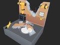 Гульня Разгарніце галаваломку Escape Room  онлайн