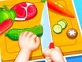 Гульня Дзіцячая шчаслівая кухня  онлайн