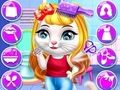 Гульня Цырульня Chic Baby Kitty  онлайн