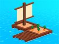 Гульня Idle Arks будуюць у моры  онлайн