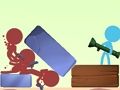 Гульня Stickman Bullets Ragdoll онлайн