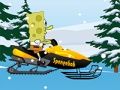 Гульня SpongeBob Snowmobile  онлайн