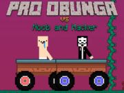 Гульня Pro Obunga супраць Noob і Hacker  онлайн