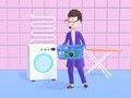 Гульня Шалёная пральня  онлайн