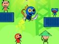 Гульня Намалюй Rainbow Ninja  онлайн