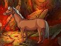 Гульня Выратаваць каня з чырвоных джунгляў  онлайн