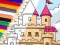 Гульня Кніжка-размалёўка: Замак  онлайн