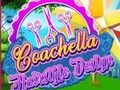 Гульня Дызайн прычоскі Coachella  онлайн