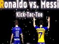 Гульня Месі супраць Раналду Kick Tac Toe  онлайн