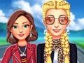 Гульня Байкерская мода BFF  онлайн