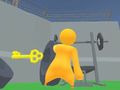 Гульня Уцёкі з турмы з пластыліну Stickman  онлайн