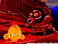 Гульня Monkey Go Happy, этап 203  онлайн