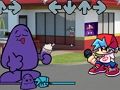 Гульня Friday Night Funkin супраць Grimace Shake  онлайн