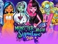 Гульня Фірмовы стыль Monster High  онлайн
