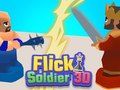 Гульня Flick Soldier 3D онлайн