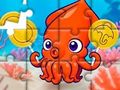 Гульня Пазлы: гульня ў кальмара  онлайн