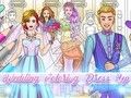 Гульня Вясельная размалёўка Dress Up  онлайн