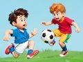 Гульня Кніжка-размалёўка: Kick Ball  онлайн