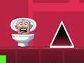 Гульня Geometry Dash Skibidi Туалет  онлайн