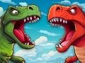 Гульня Dino World: Merge & Fight онлайн