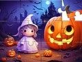 Гульня Пазлы: Хэлоўін 2  онлайн
