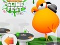 Гульня Nickelodeon Slime Fest: прапусціце такт  онлайн