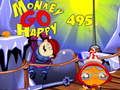 Гульня Monkey Go Happy, этап 495. Крыптазаолаг  онлайн