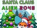 Гульня Санта-клаўс прышэлец 2048  онлайн