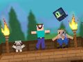 Гульня Noob: Выжыванне ў Terraria  онлайн