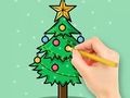 Гульня Кніжка-размалёўка: Калядная ёлка  онлайн