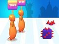 Гульня Бег па кубіку 2048  онлайн
