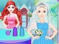 Гульня Крама рамантычных вясельных сукенак  онлайн