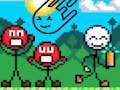 Гульня Draw a Weapon - гульня-галаваломка 2D  онлайн
