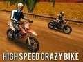 Гульня Хуткасны Crazy Bike  онлайн
