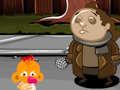 Гульня Monkey Go Happy, 393 ўзровень  онлайн