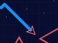 Гульня Геаметрыя Neon Space  онлайн