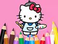 Гульня Кніжка-размалёўка: Hello Kitty Painting  онлайн