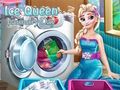 Гульня Дзень пральні "Ледзяная каралева".  онлайн
