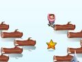Гульня Снежныя лыжы Skibidi ZigZag  онлайн